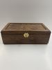 Flintlock Pistol Display Case | Decorative Box in Decorative Objects by Wolfkill Woodwork. Item composed of walnut and brass