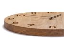 Oak Wood Wall Clock RALFS | Decorative Objects by DABA. Item made of oak wood works with minimalism & contemporary style