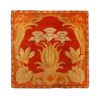 Antique Floral Red and Beige Silk Rug 13282 | Area Rug in Rugs by Rug and Kilim