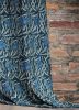 Blue Window Panel | Daphne | Curtain in Curtains & Drapes by ichcha. Item made of cotton compatible with boho and country & farmhouse style
