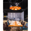 Sun Chandelier 100 Copper Matte Black | Chandeliers by ADAMLAMP. Item made of copper works with minimalism & industrial style