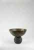 Primitivo 03 | Vessels & Containers by gumdesign. Item composed of bronze and marble in contemporary style