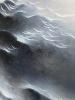 Dreaming water mountains | Oil And Acrylic Painting in Paintings by Francesca Borgo. Item composed of canvas in contemporary or japandi style