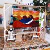Woven Landscape | Macrame Wall Hanging in Wall Hangings by Nova Mercury Design. Item made of fabric with fiber