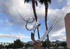 Desert Wind | Public Sculptures by Marko Kratohvil | Desert Crossing Shopping Center in Palm Desert. Item composed of steel