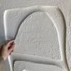 ‘Rambling’ | Wall Sculpture in Wall Hangings by Greyya Jay. Item composed of oak wood and cement in minimalism or mid century modern style