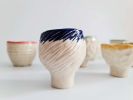 Collectable Porcelain Cups – Set of 6 | Drinkware by Pottery & Poetry. Item made of ceramic works with contemporary style