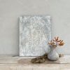 White Squiggles Mixed Media | Mixed Media by Ooh La Lūm. Item composed of wood