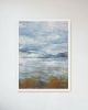 Lakeshore | Oil And Acrylic Painting in Paintings by Ana Carolina Mönnaco. Item made of paper works with contemporary & coastal style
