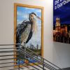 The Great Blue | Wall Hangings by Anat Ronen | George Bush Intercontinental Airport in Houston