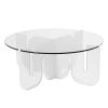 Wave Table | Coffee Table in Tables by Bend Goods. Item made of metal & glass