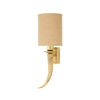 Horn 02 | Sconces by Bronzetto. Item made of fabric & brass