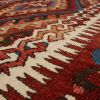Vintage Mid-Century Fetiye Crimson Wool Kilim Rug | Area Rug in Rugs by Rug and Kilim