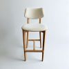 Belis Minimalist Wooden Bar Stool | Chairs by Kleinhaus Furniture. Item made of wood works with minimalism & contemporary style