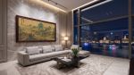 Hand-Painted Silk Wang Ximeng Landscape Scroll On Silk/Xuan | Oil And Acrylic Painting in Paintings by Dynasty Artisan. Item composed of wood and fabric in contemporary or eclectic & maximalism style