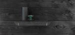 Mortaise Cork wall shelf - Charcoal edition | Shelving in Storage by Clémence Birot. Item composed of wood and steel in minimalism or contemporary style