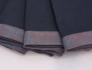 Mitered Corner Linen Napkins | Linens & Bedding by Made Cozy. Item made of linen