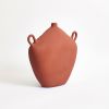 Maria Vessel - Brick | Vase in Vases & Vessels by Project 213A. Item composed of stoneware compatible with contemporary style