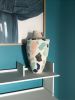 Shades of blue Terrazzo Vase | Vases & Vessels by Natascha Madeiski. Item made of ceramic