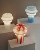 Lolli Blown Glass Lamp | Table Lamp in Lamps by STUDIO MONSOLEIL. Item composed of glass compatible with modern style