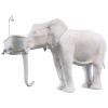 "Elephant with tub" | Sculptures by MARCANTONIO. Item made of bronze