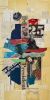 Chaos Theory Triptych | Mixed Media by Glen Gauthier. Item composed of wood and paper