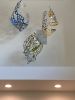 "Komorebi" Hanging stainless steel sculptures | Wall Sculpture in Wall Hangings by Jane Guthridge