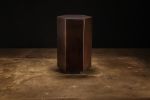 Modern Side Table in Patinated Steel from Costantini, Ettore | Tables by Costantini Design. Item made of steel