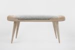 Contre toi (ottoman) | Benches & Ottomans by Nadine Hajjar Studio. Item composed of walnut in minimalism or contemporary style