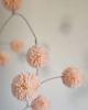 Custom Blossom Mobiles | Sculptures by Paula Hartmann. Item composed of steel and paper in eclectic & maximalism style