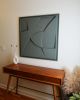 22 Plaster Relief | Wall Sculpture in Wall Hangings by Joseph Laegend. Item composed of oak wood in minimalism or mid century modern style