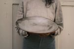 Ceramic Serving Platter in Slate | Serveware by Pyre Studio. Item composed of stoneware