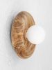 Dimple Sconce | Sconces by Jib Projects. Item made of wood & glass compatible with minimalism and contemporary style