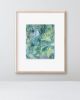 Atmospheric Study | Mixed Media by Elizabeth MacLean. Item composed of paper compatible with boho and contemporary style
