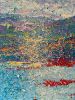 AMO LA BAJA | Oil And Acrylic Painting in Paintings by Amanda Szopinski. Item composed of canvas & synthetic