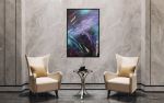 Quiet storm | Oil And Acrylic Painting in Paintings by TjapkesArt. Item composed of birch wood & canvas compatible with contemporary and art deco style