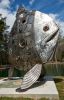 Celestial Fish | Public Sculptures by Donald Gialanella. Item made of steel