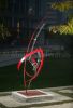 Ascent sculpture | Public Sculptures by Miguel Edwards | Bellevue City Hall in Bellevue. Item composed of steel & glass