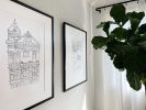 Pair of San Francisco Facades | Drawings by Studio NEA Design. Item made of paper