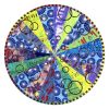 Co2 Mandala | Mixed Media by Virginia Fleck. Item made of synthetic