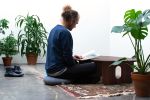 Common Ground Coffee Table | Tables by Wake the Tree Furniture Co. Item made of wood works with minimalism & mid century modern style