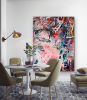 Modern Miami | Oil And Acrylic Painting in Paintings by Darlene Watson Abstract Artist. Item made of canvas with synthetic works with urban style