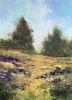 Texas Landscape Painting on Canvas - Hill Country | Oil And Acrylic Painting in Paintings by Filomena Booth Fine Art. Item made of canvas works with contemporary & southwestern style