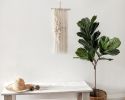 Party on the side | Macrame Wall Hanging in Wall Hangings by indie boho studio. Item made of wood & cotton