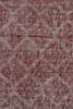 Vintage Zeki Müren Runner Rug with Burgundy Geometric | Area Rug in Rugs by Rug and Kilim