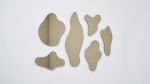 Islas Composition No. 1, Bronze Glass Mirror (Set of 6) | Decorative Objects by Cheyenne Concepcion. Item made of glass compatible with minimalism and contemporary style