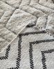 The 'Diamond Oasis' Rug : Natural & Undyed Organic Wool | Small Rug in Rugs by Artisanal Patterns. Item composed of wool in boho or minimalism style