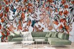 Golden Fall | Wallpaper in Wall Treatments by Cara Saven Wall Design. Item composed of fabric & paper