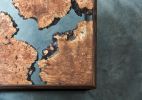 Maple Burl Live Edge Coffee Table | The Divide Series | | Tables by SAW Live Edge