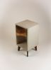 Classic | Nightstand in Storage by Curly Woods. Item made of oak wood with concrete works with mid century modern style